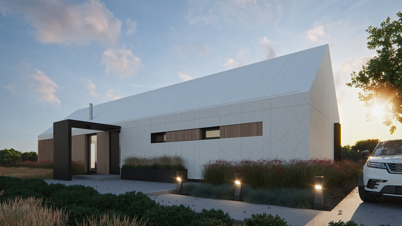 Modular home, BARN 108m2 - view 1