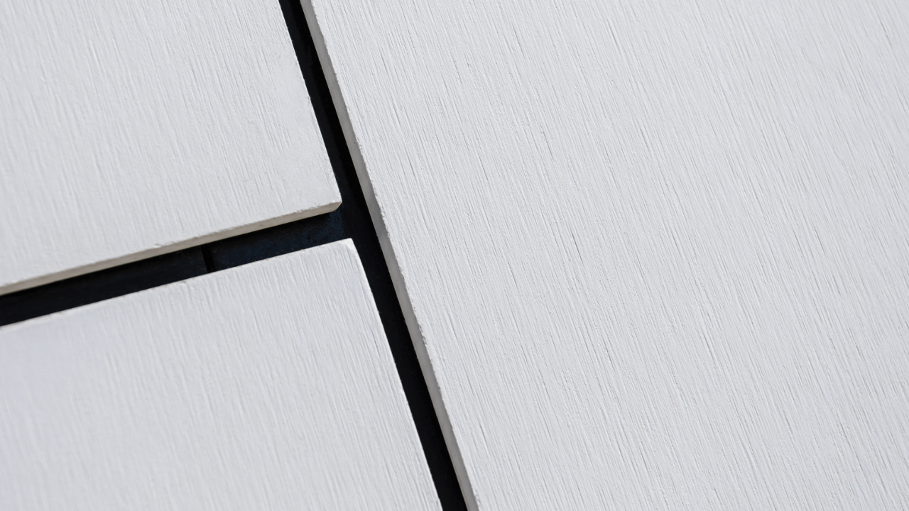 Modular home, modern BARN 108m2, Facade material: Equitone fiber - cement boards