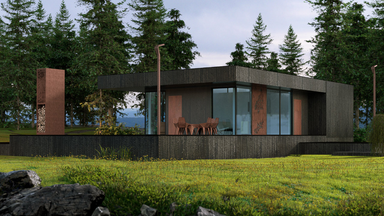 Modular home without a building permission SHOU SUGI BAN 70m2, view 2