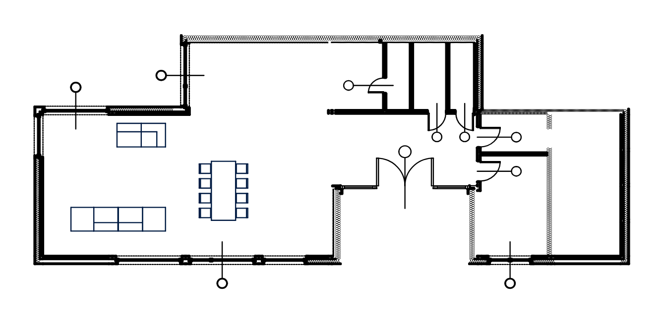 Wizualizacja elewacji Box House 216m2