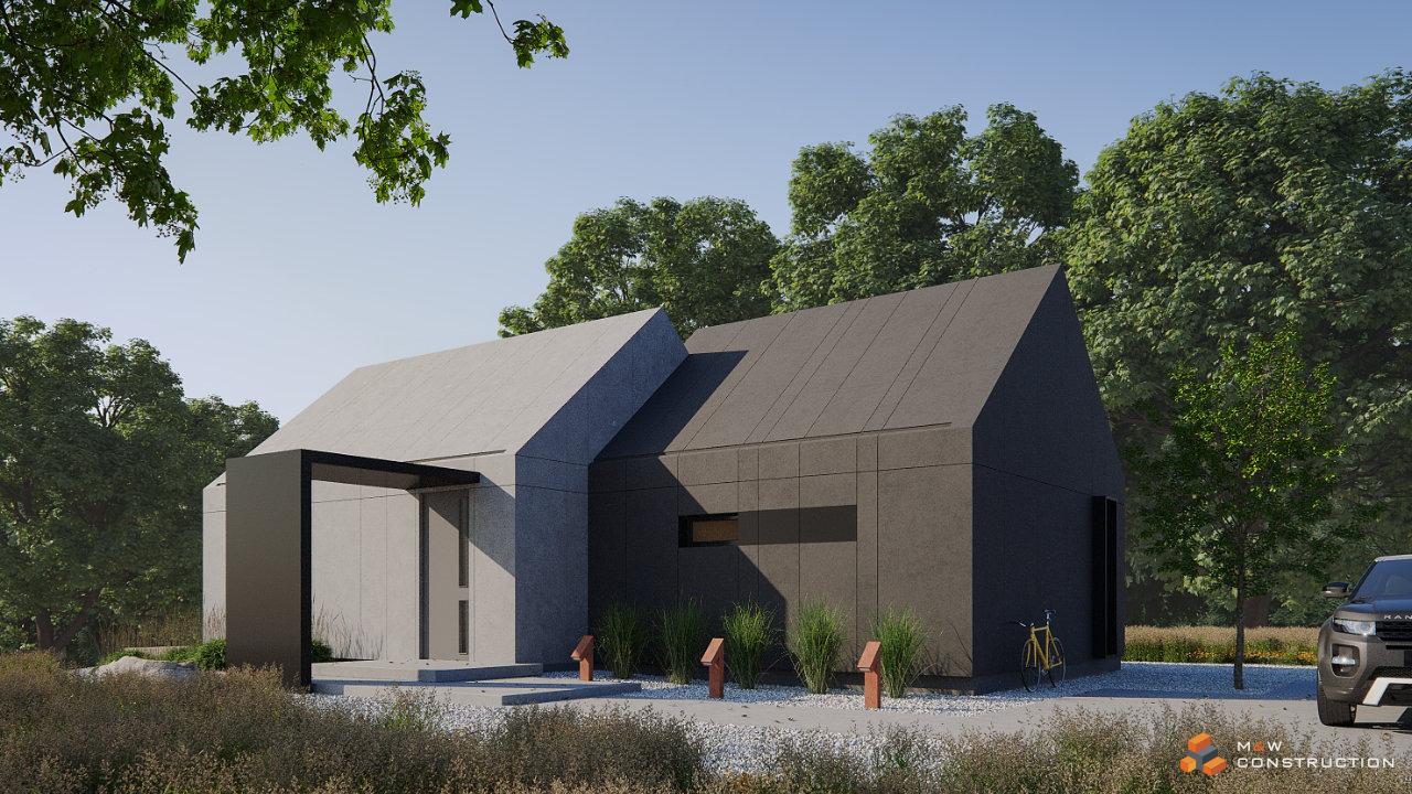 Modular home, modern BARN