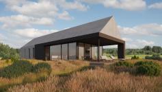 Modular home, modern BARN 108m2 - view 3