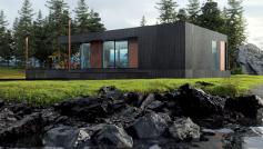 Modular home without a building permission SHOU SUGI BAN 70m2, view 1 