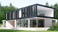 Two-story modular BOX HOUSE 141m2, view - 2