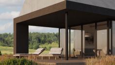Modular home, modern BARN 108m2 - view 1