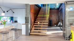 Dom modułowy Box House 216m2 - wykończenie  wnętrz - widok 2